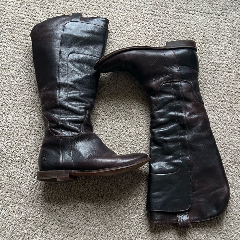 Frye Paige Tall Leather Boots